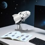 Dragon2 Space Rocket Ship Building Block Set - Image 5