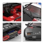Police Sports Car Building Block Set - Image 6
