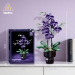 Elegant Violet Building Blocks Set - Image 7