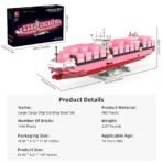 Large Cargo Ship Building Blocks Set - Image 7