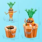 Funny Carrot Happy Plant Building Block Set - Image 7