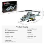 Viper Helicopter Building Blocks Set - Image 7