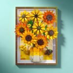 Sunflower Photo Frame Building Blocks Set - Image 7