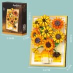 Sunflower Photo Frame Building Blocks Set - Image 8