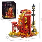 London Telephone Box Building Block Set - Image 6