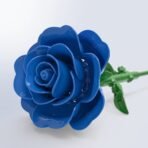 Blooming Blue Rose Building Block Set - Image 2