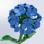 Hydrangea Building Block Flower Set - Image 3