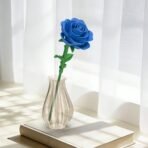 Blooming Blue Rose Building Block Set - Image 4