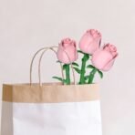 Pink Rose Bud Building Block Set - Image 6