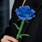 Blooming Blue Rose Building Block Set - Image 6