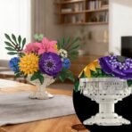 Botanicals Flower Bouquet Building Block Set - Image 7