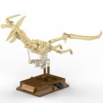 Xbert Pterosaur Dinosaur Fossil Building Block Sets, Dinosaur Skeleton with Movable Joints, Dino Desktop Decor Collectible, Educational STEM Toys for Boys，Ideal Gift for Dinosaur Lovers