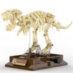 Xbert T-Rex Dinosaur Fossil Building Sets, Dinosaur Skeleton with Movable Joints, Tyrannosaurus Rex Desktop Decor Collectible, Dino Educational STEM Toys, Ideal Gift for Boys & Dinosaur Lovers
