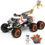 Xbert Space Explorer Rover Building Blocks Set with Robotic Arm, Ores & Astronaut