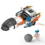 Xbert Versatile Modular Spaceship Building Blocks Set with 2 Astronauts Minifigures