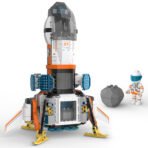 Xbert Versatile Modular Spaceship Building Blocks Set with 2 Astronauts Minifigures - Image 10