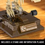 Xbert T-Rex Dinosaur Fossil Building Sets, Dinosaur Skeleton with Movable Joints, Tyrannosaurus Rex Desktop Decor Collectible, Dino Educational STEM Toys, Ideal Gift for Boys & Dinosaur Lovers - Image 3
