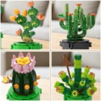 Xbert Succulents Building Blocks Set, Cactus Botanicals Plant Building Kit for Adults, Artificial Succulent Plants Desk Home Office Room Decor，Birthday Gifts for Women，Plant Lovers - Image 6