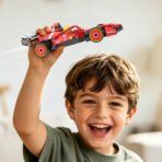 Xbert Race Cars Building Sets, High‑Speed Car Toy for Kids, Boys & Girls, Red Model Car Kits for Display and Play, Collectible Vehicle Blocks Set, for Racing Cars Fans - Image 3