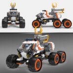 Xbert Space Explorer Rover Building Blocks Set with Robotic Arm, Ores & Astronaut - Image 5