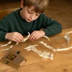 Xbert Pterosaur Dinosaur Fossil Building Block Sets, Dinosaur Skeleton with Movable Joints, Dino Desktop Decor Collectible, Educational STEM Toys for Boys，Ideal Gift for Dinosaur Lovers - Image 6