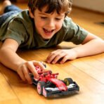 Xbert Race Cars Building Sets, High‑Speed Car Toy for Kids, Boys & Girls, Red Model Car Kits for Display and Play, Collectible Vehicle Blocks Set, for Racing Cars Fans - Image 2