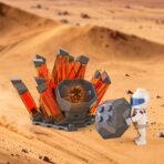 Xbert Space Explorer Rover Building Blocks Set with Robotic Arm, Ores & Astronaut - Image 6