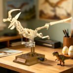 Xbert Pterosaur Dinosaur Fossil Building Block Sets, Dinosaur Skeleton with Movable Joints, Dino Desktop Decor Collectible, Educational STEM Toys for Boys，Ideal Gift for Dinosaur Lovers - Image 7